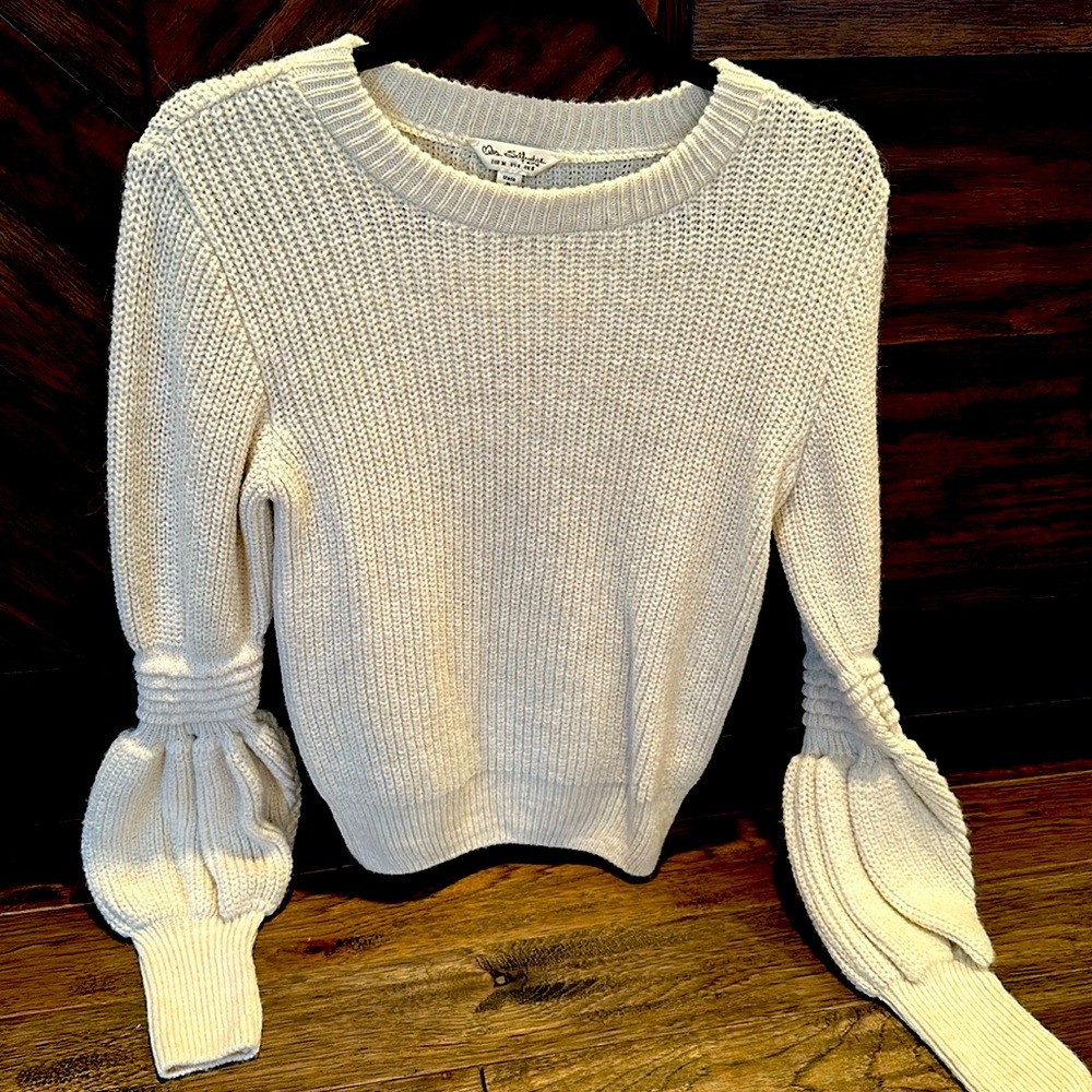 Cream sweater